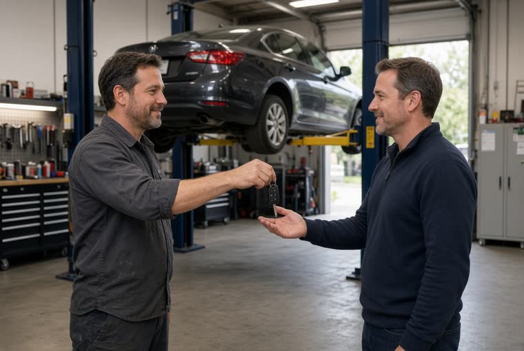 How auto repair shops get Google reviews