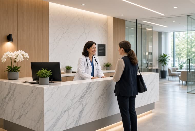 How a clinic builds reputation without crossing a line