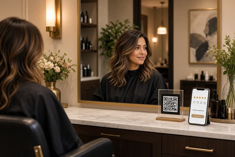 How nail and hair salons get Google reviews