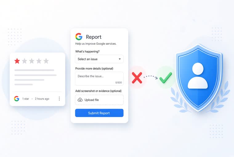 How to report a fake Google review